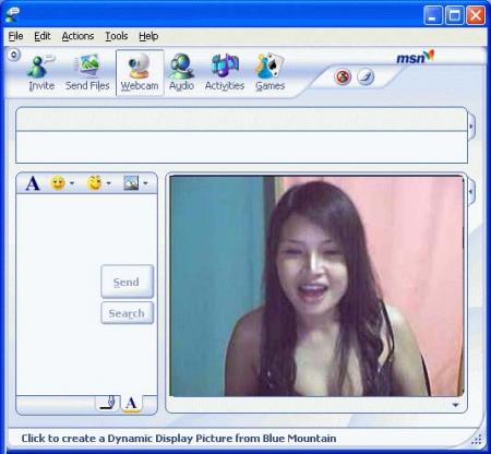 tazwir la cam fi msn ou yahoo ou paltalk